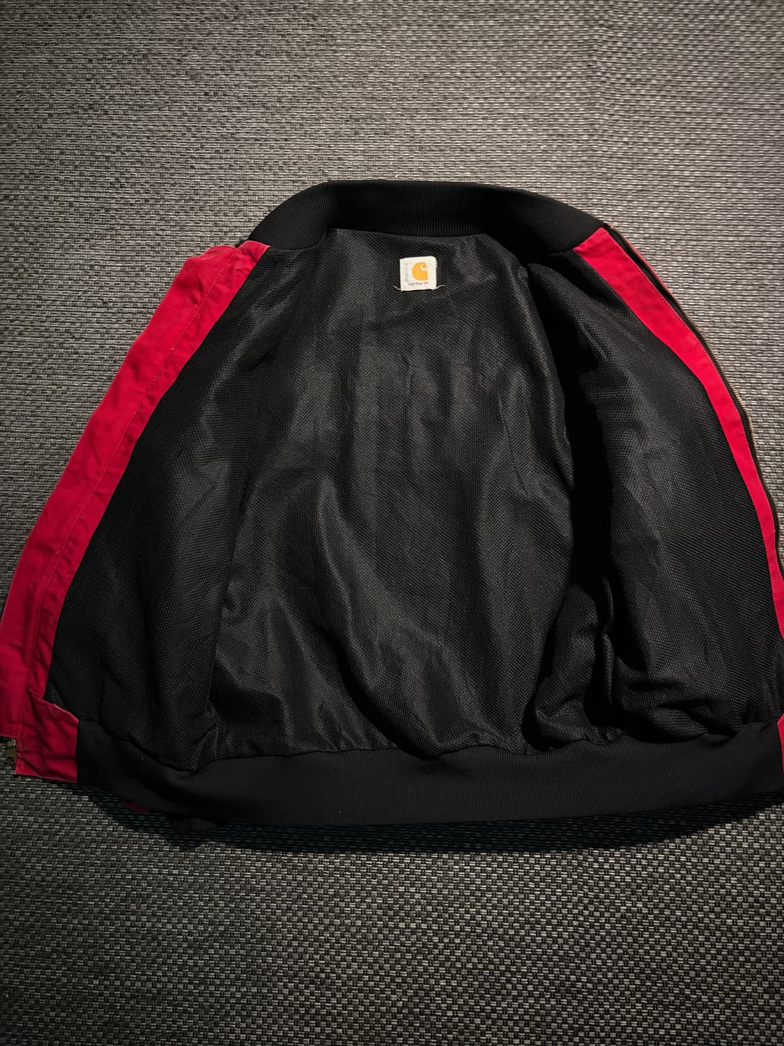 90s 칼하트 아즈텍 봄버 JR030 RED M USA🇺🇸 상품이미지8