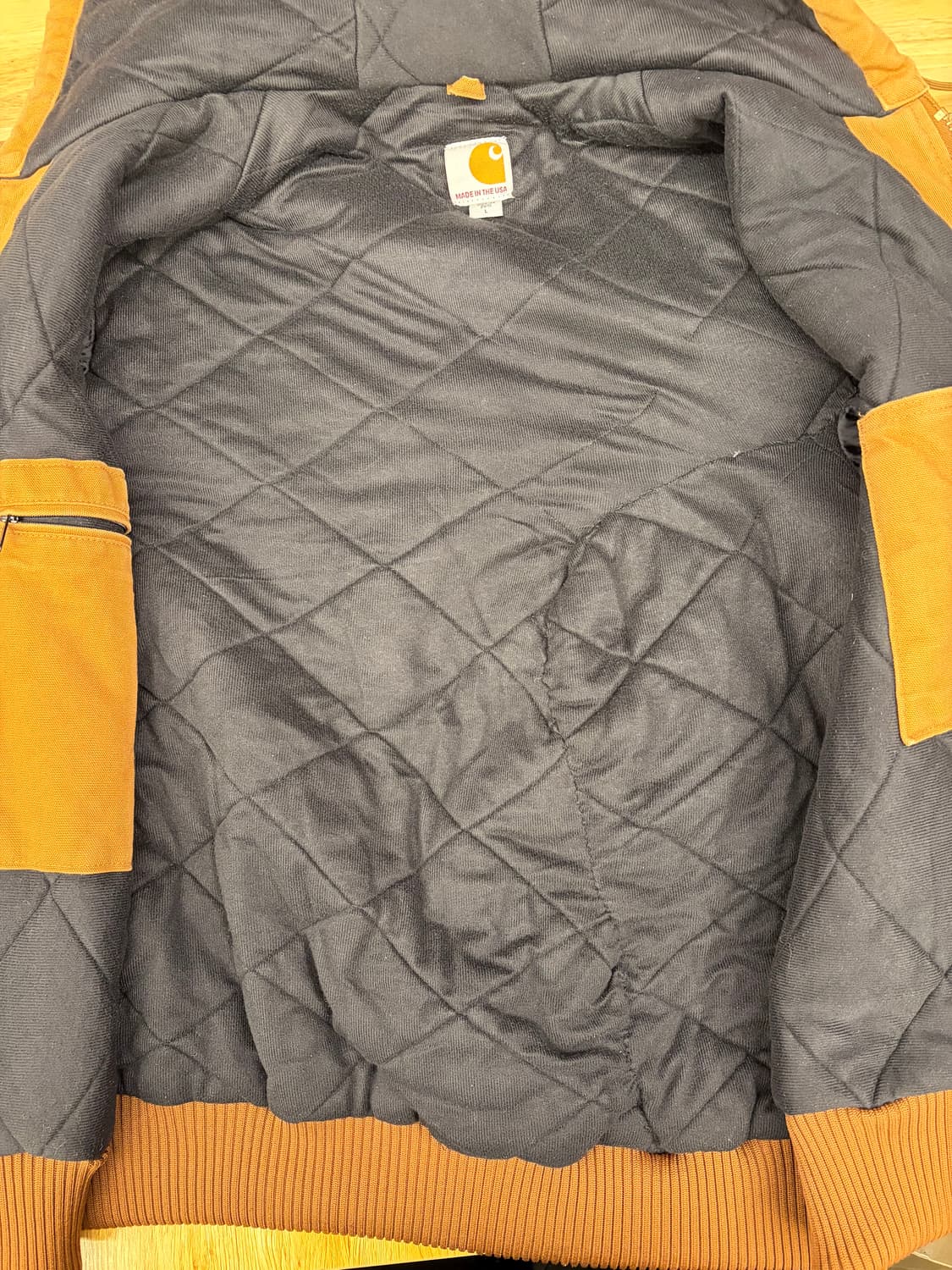 [L]칼하트 j140 덕 액티브자켓 브라운 상품이미지8