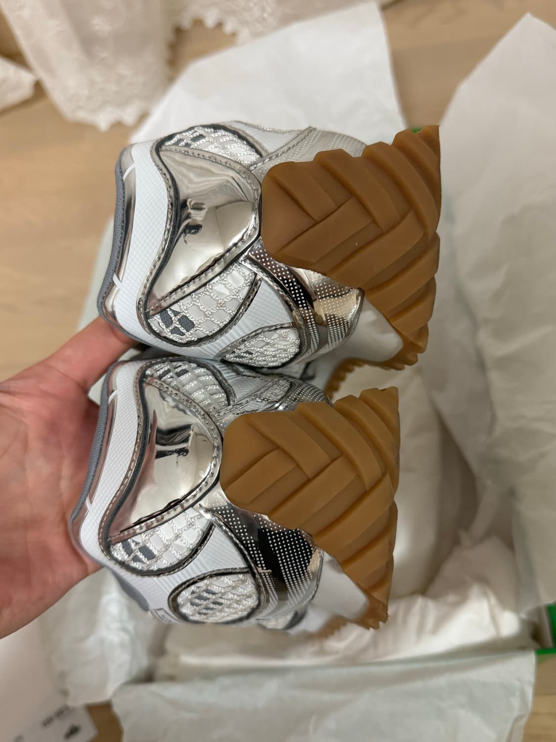 보테가베네타 오르빗 실버 42 상품이미지4