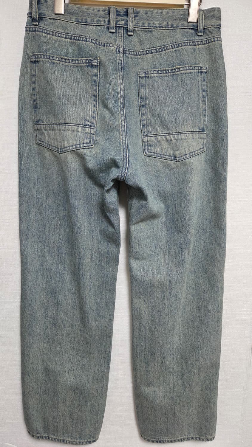 러프사이드 드레이프 데님 블리치  상품이미지2