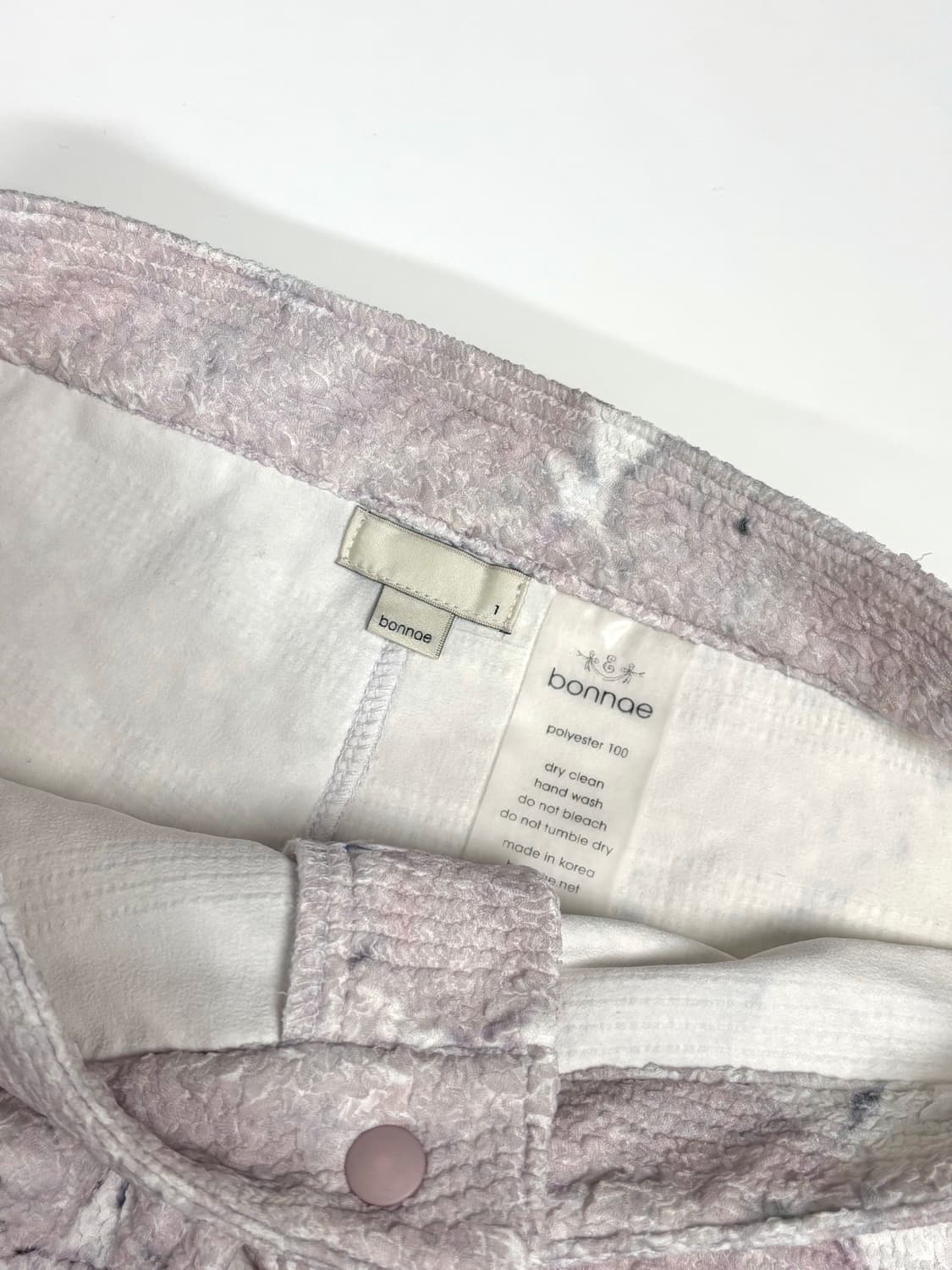 bonnae 그래픽 쇼츠 핑크 상품이미지2