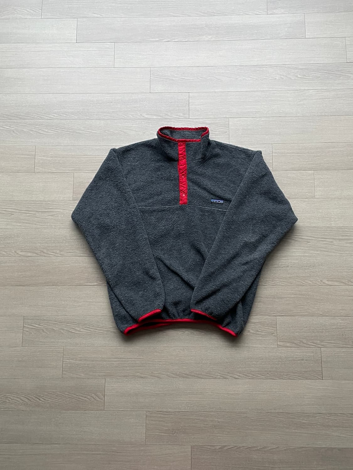 80s 파타고니아 신칠라 그레이 레드 patagonia 빈티지 상품이미지1