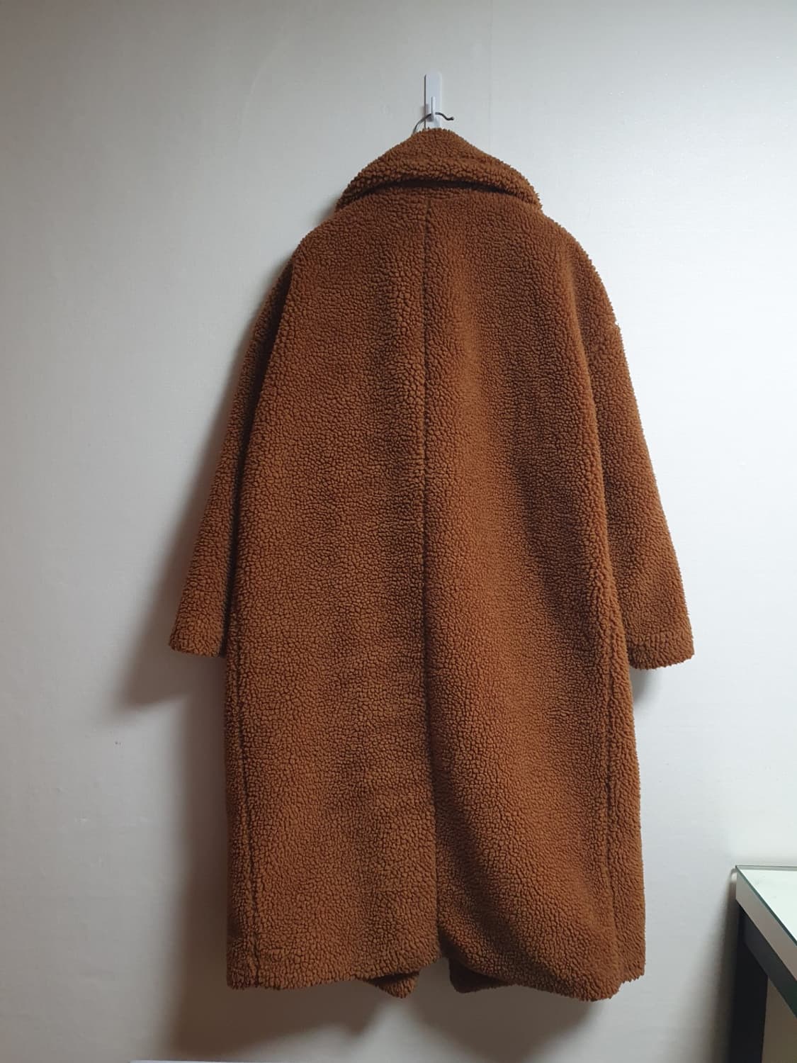 택포가 플라스틱아일랜드 코트 뽀글이 싱글버튼 무스탕코트 M 상품이미지4