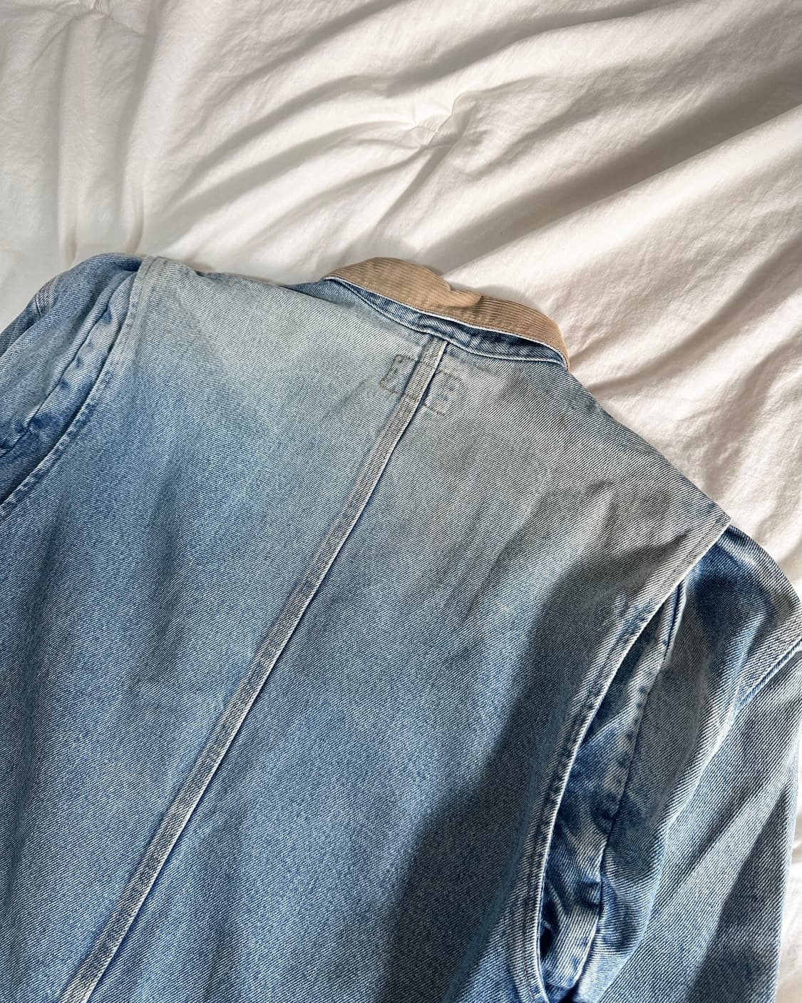 80s usa og polo dungarees denim jacket 상품이미지5