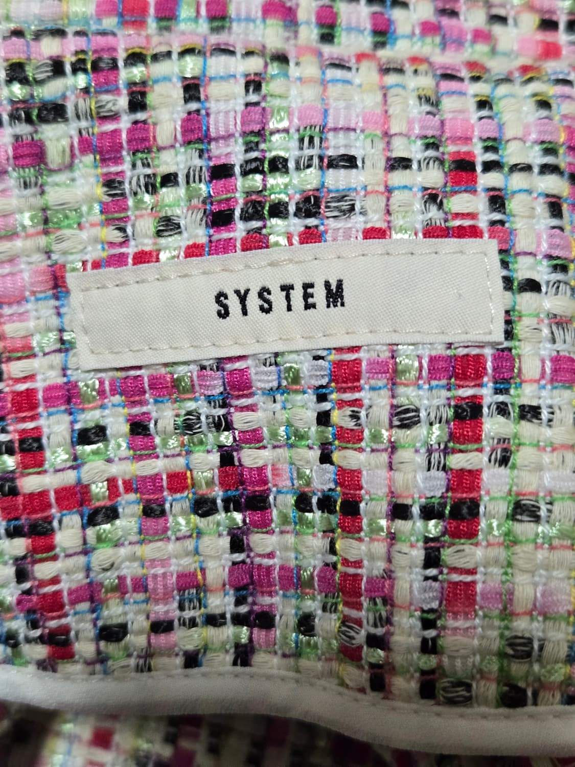 시스템 트위드 자켓  상품이미지4