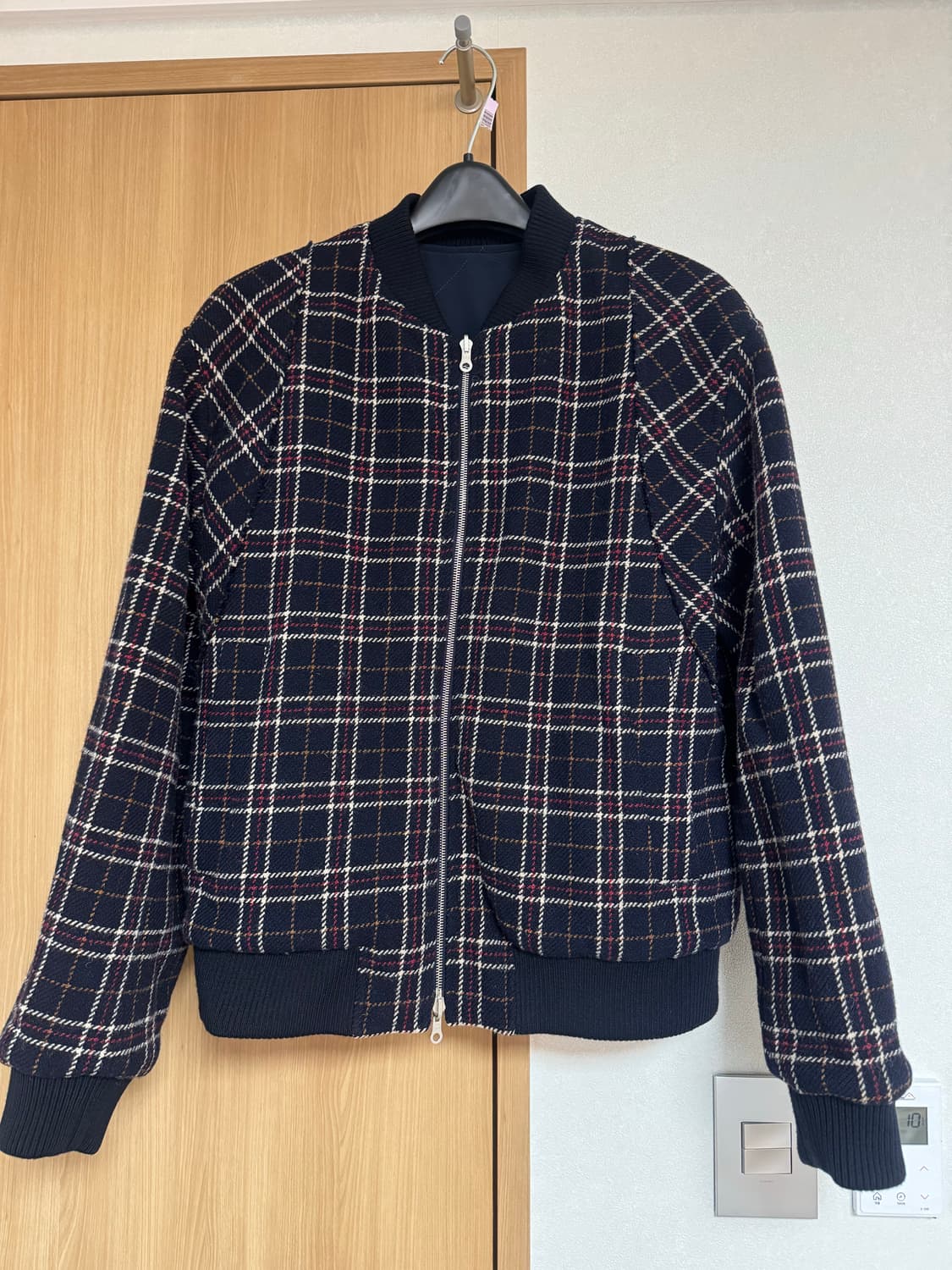 드리스 반 노튼 리버시블 울 봄버 상품이미지3