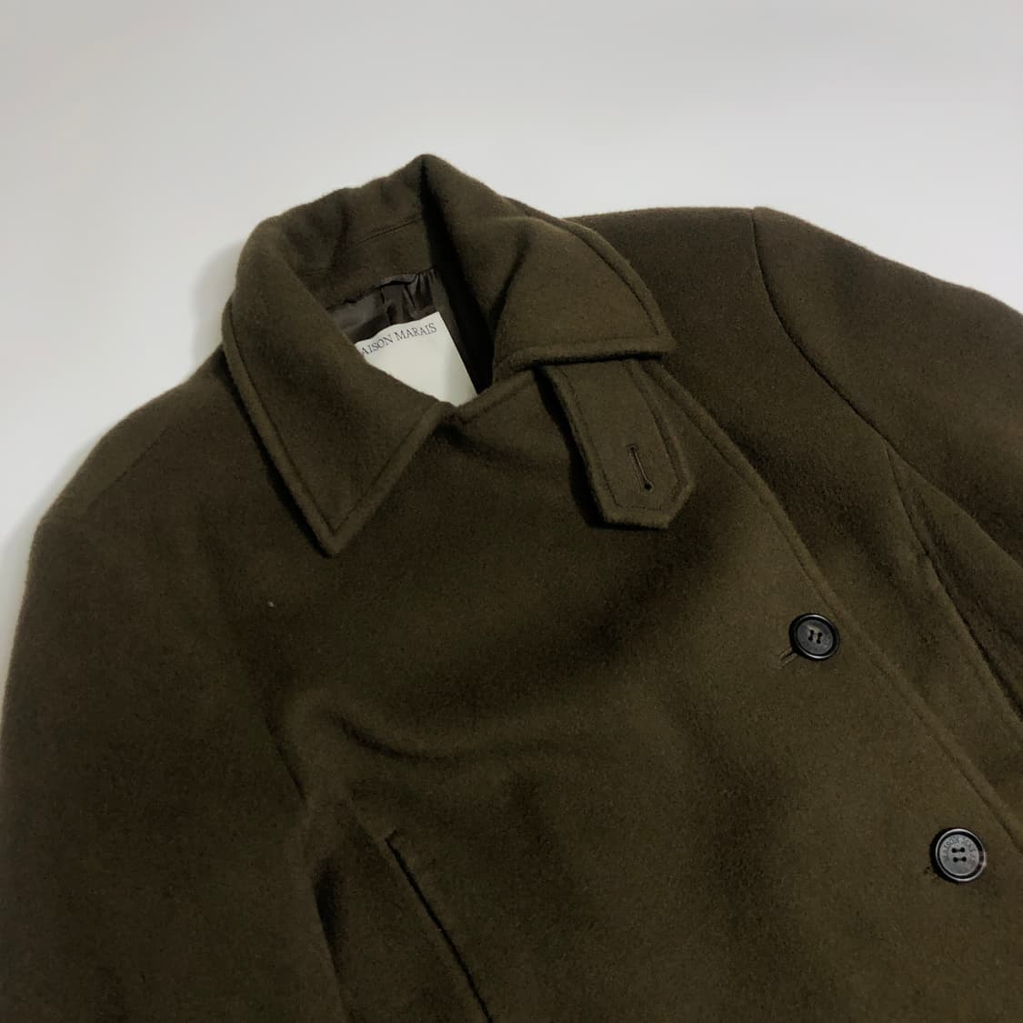 메종마레 울 캐시미어 코트 34 상품이미지3