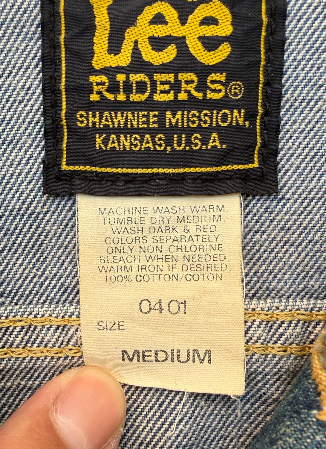 Lee Type 1 데님자켓 M 상품이미지4