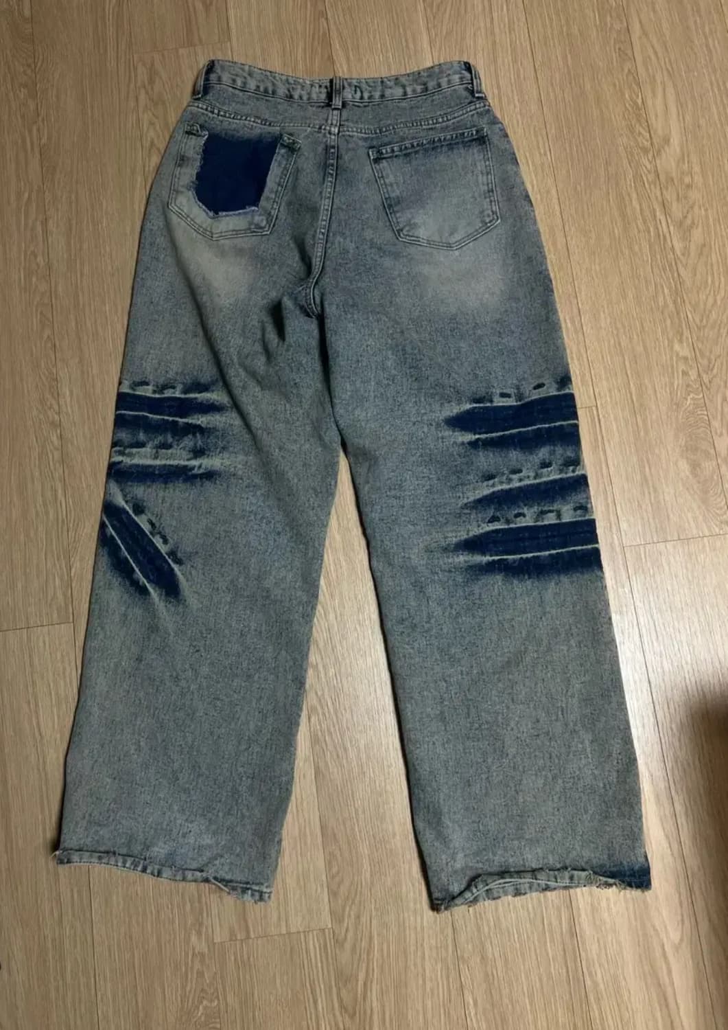권쿠룩 도밍고 엠보 데님 팬츠 상품이미지3