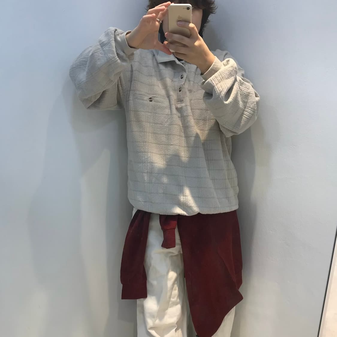 빈티지 테리 카라 긴팔티 상품이미지1