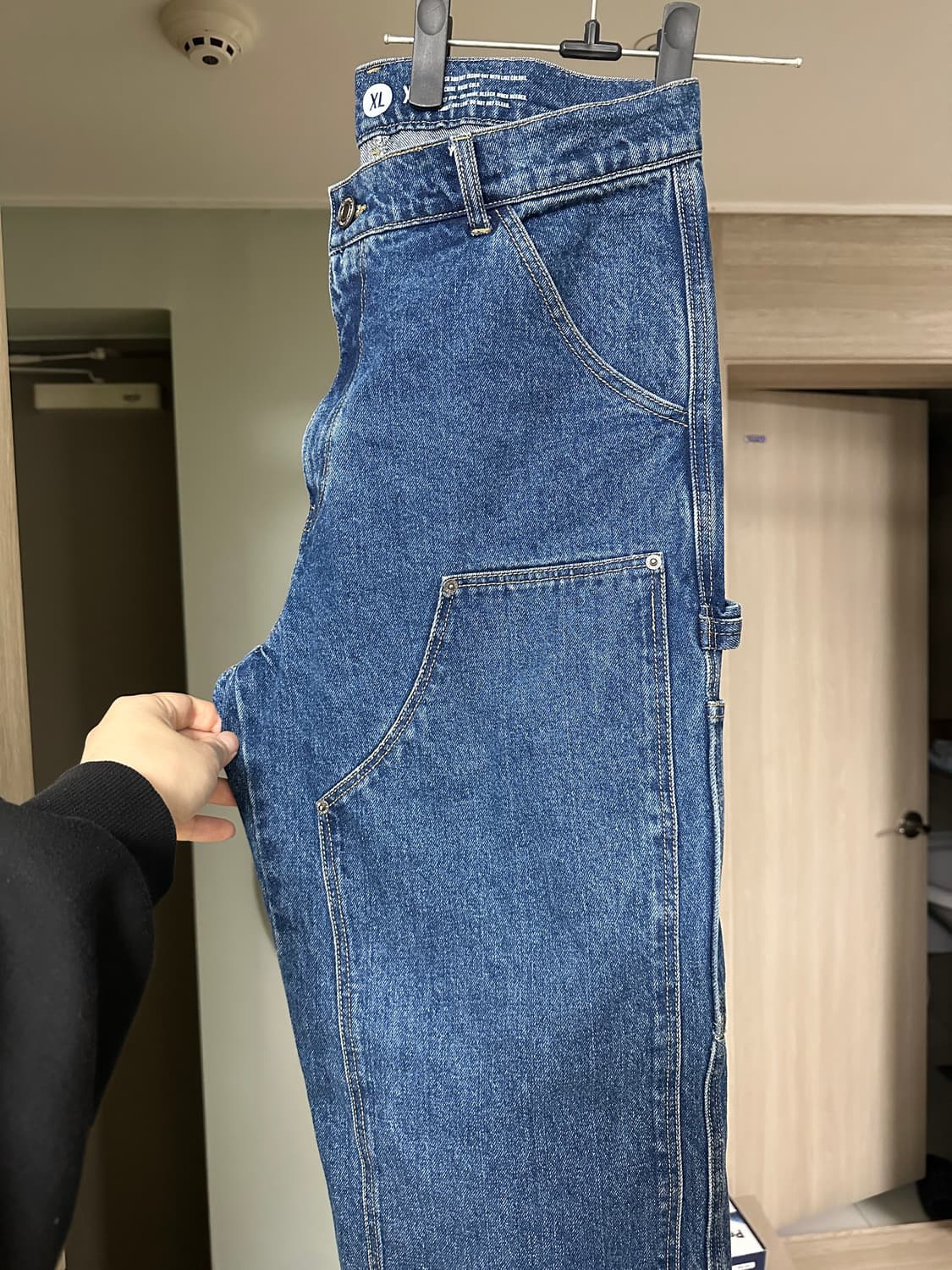 엑스트라오디너리 더블니 데님 인디고 XL 상품이미지2