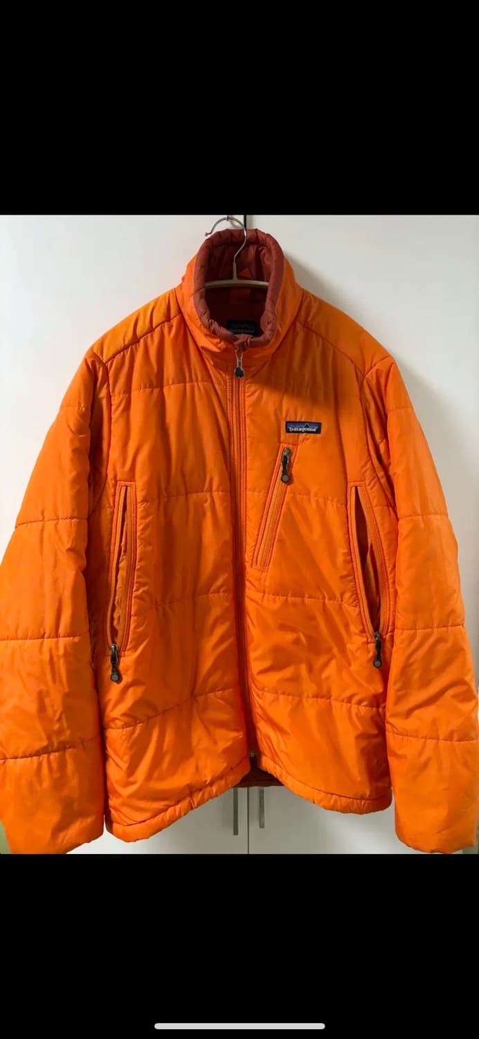 02년 파타고니아 퍼프 자켓 오렌지 상품이미지1