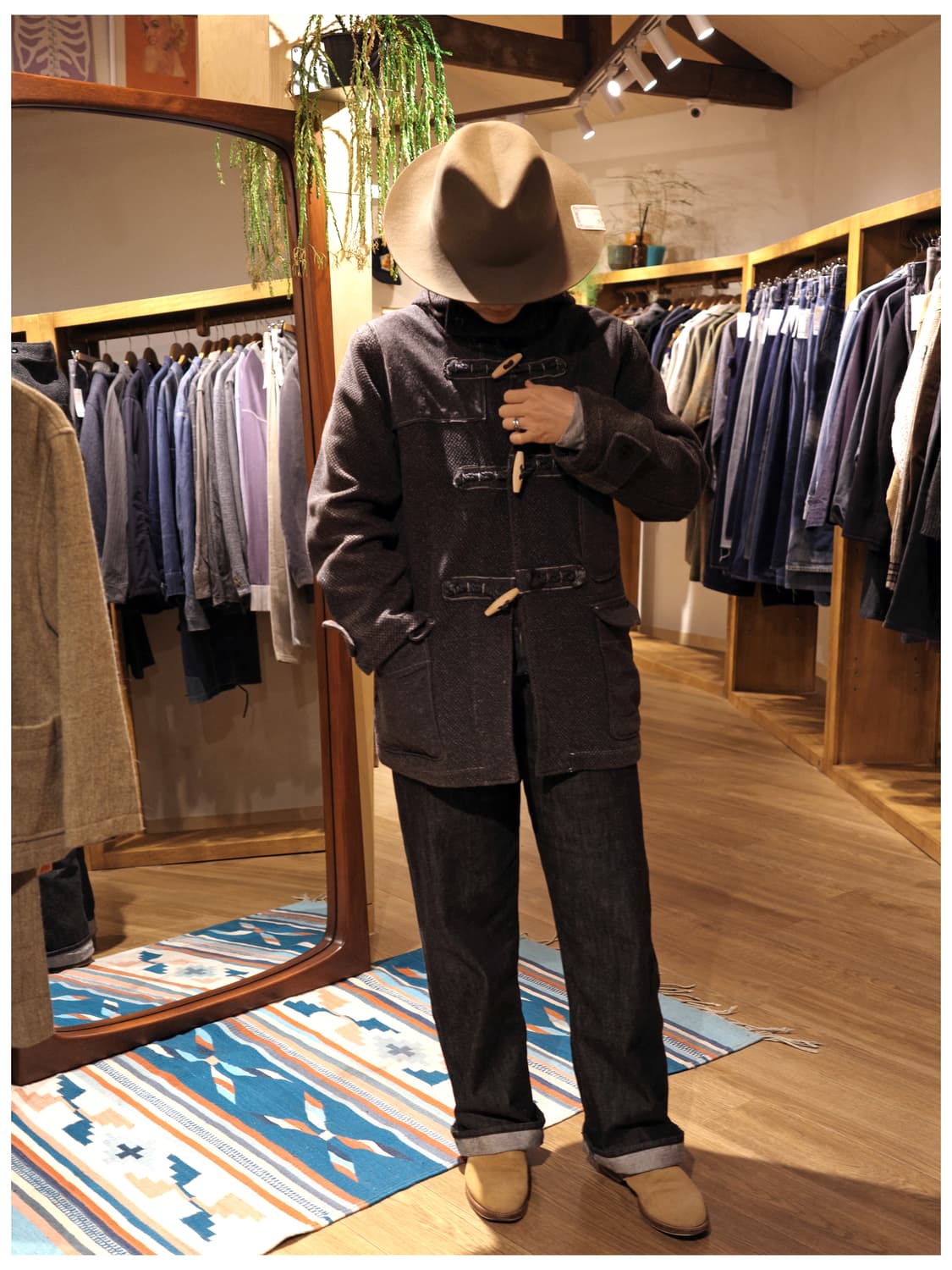 캐피탈 14FW 켄도 더플 코트 L사이즈 (추천 55-66) 상품이미지5