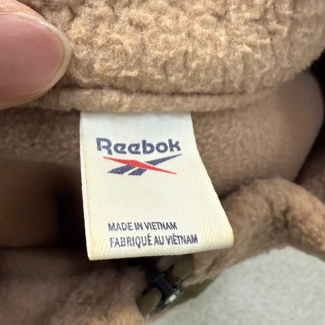 [170] 리복 키즈여성 브라운 보아 자켓 0102T1 상품이미지3