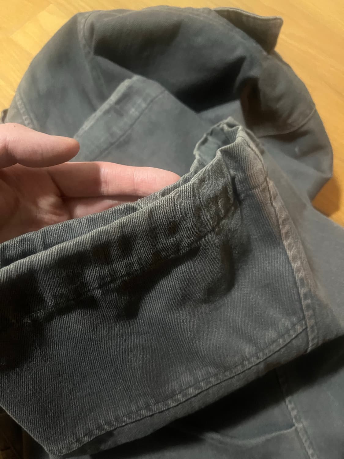 해칭룸 밀팬츠 차콜 3사이즈 상품이미지3