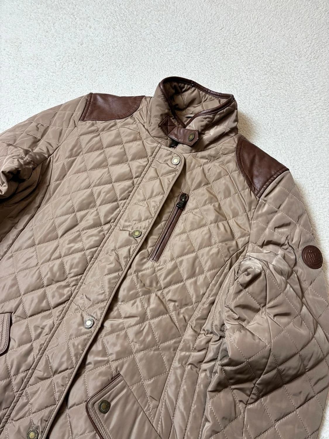 로렌 랄프로렌 00's 배색 퀼팅 자켓 PN7886 상품이미지2