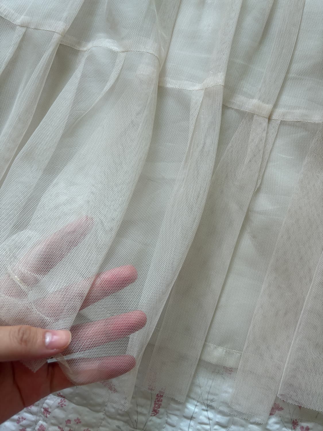 Lace see through skirt 상품이미지7