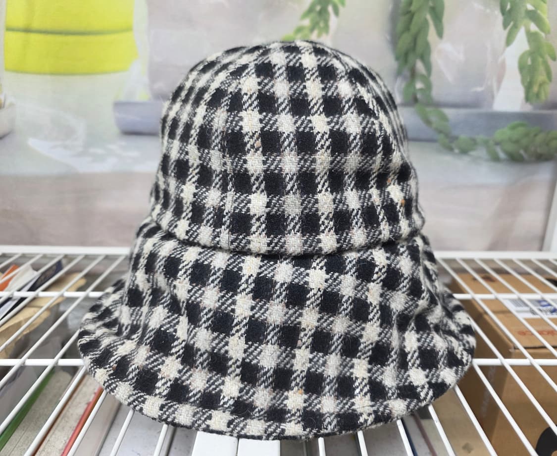 브라운햇 여성겨울모자 체크모자 세인트햇 버킷햇 클로슈햇 KG42 상품이미지3