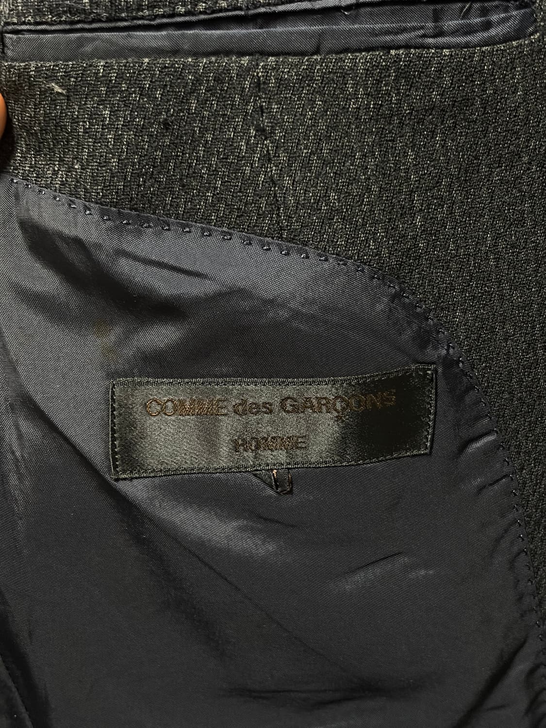 꼼데가르송 옴므 울 블레이저 상품이미지4