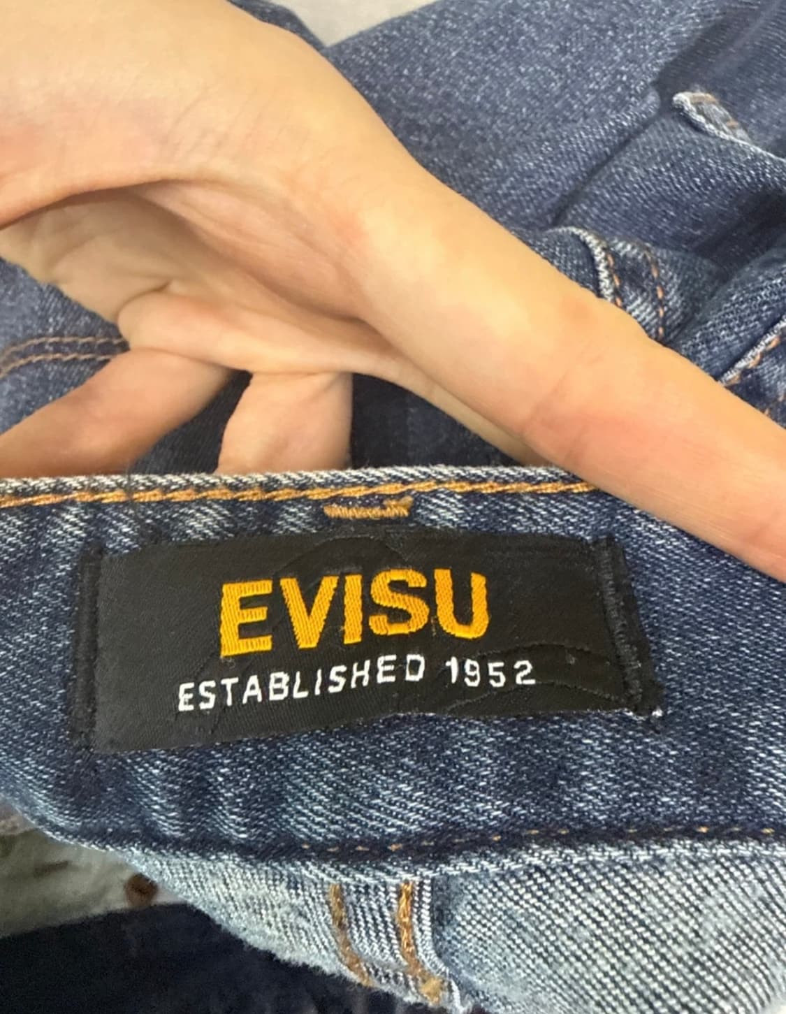 EVISU 에비수 슬림 데님 청바지 상품이미지4