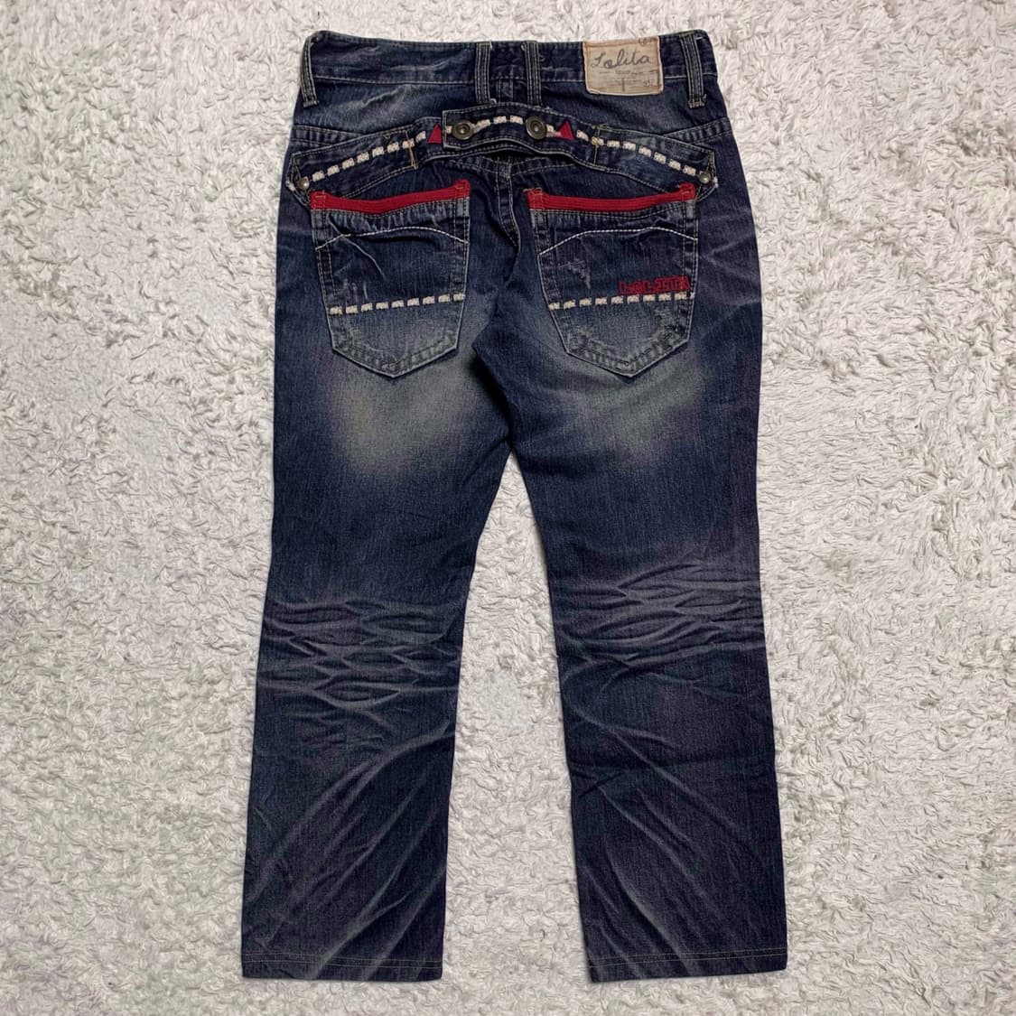 [31] 로리타 진스 신치백 와이드핏 데님팬츠 상품이미지2