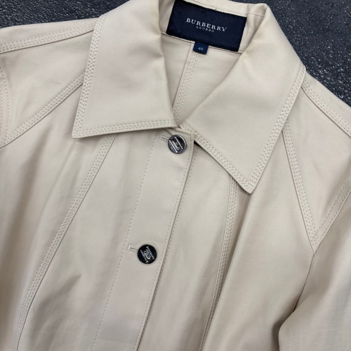(55)버버리숏트렌치자켓 상품이미지3