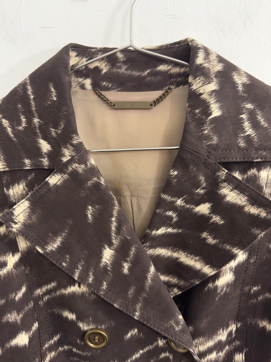 michael kors pattern belt jacket 상품이미지4