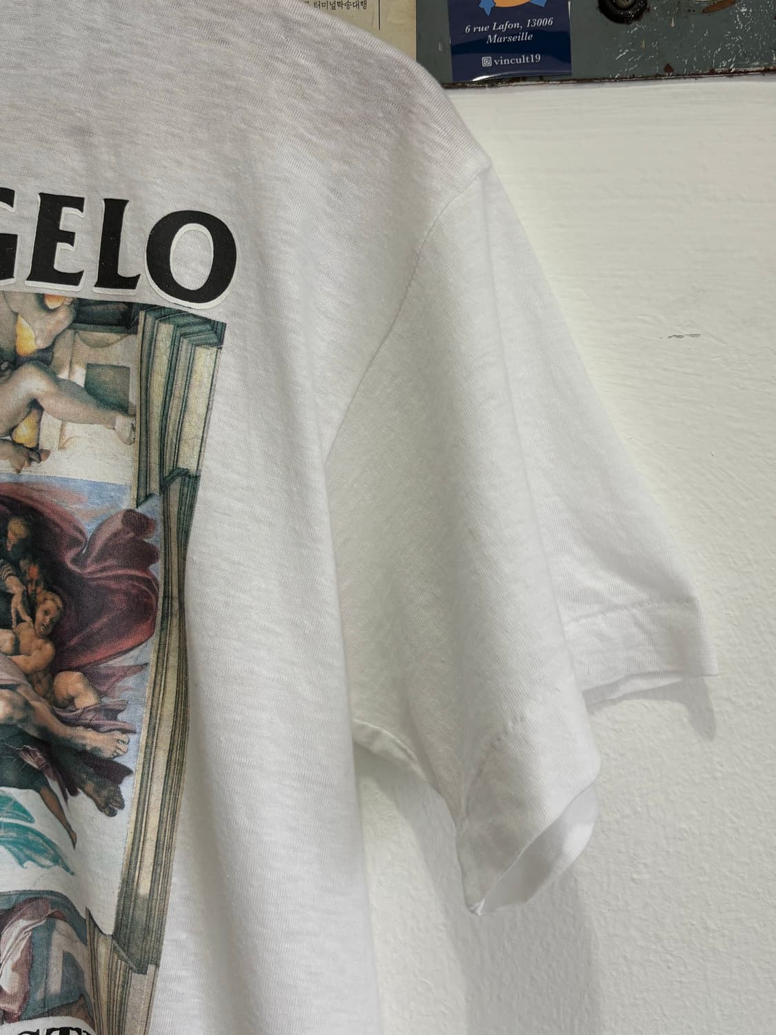 80s90s Michelangelo Art T-Shirt 상품이미지5