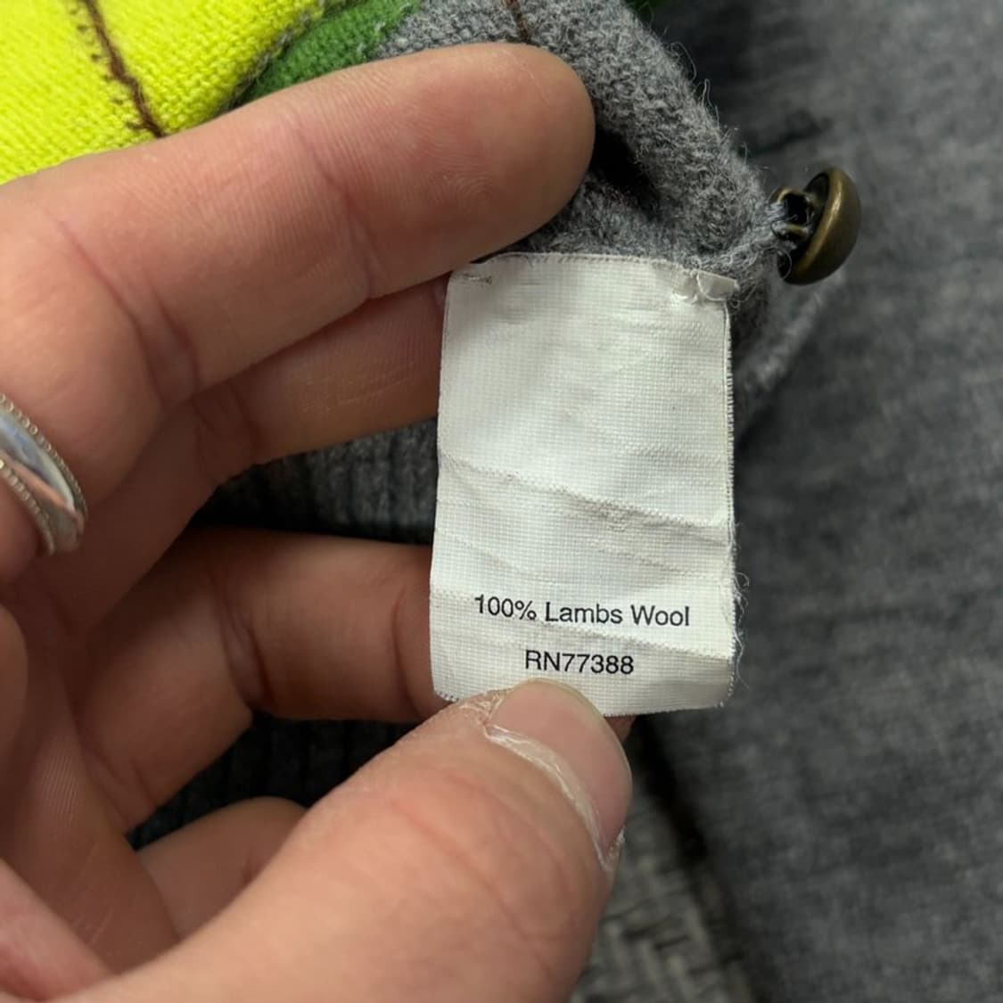 제이크루 아가일 니트 가디건 v2727 상품이미지7