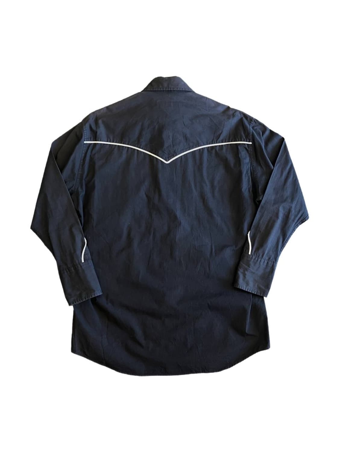 90s Katharine hamnett black western shir 상품이미지2