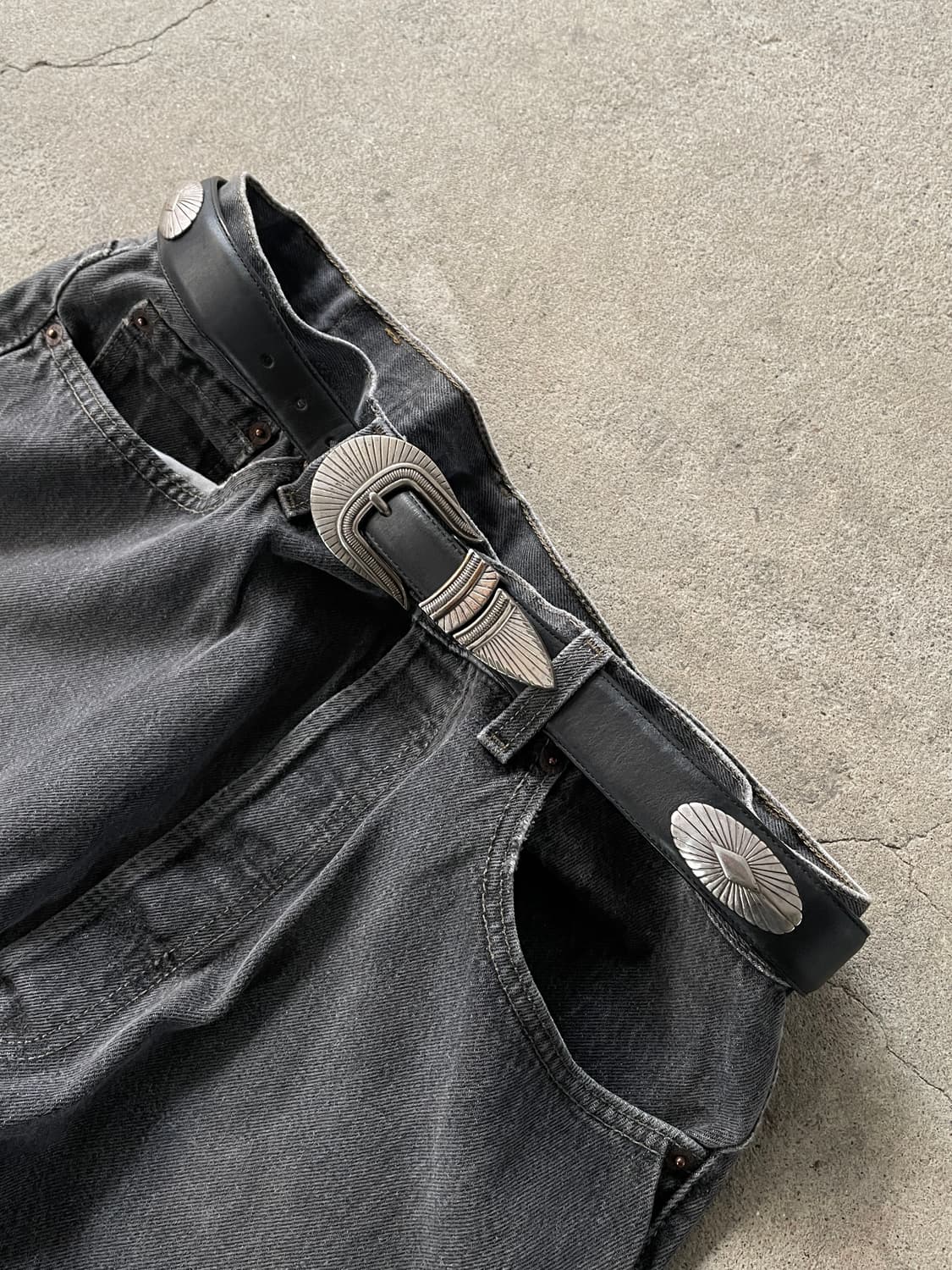 90s L.L. Bean Western Belt(1993) 상품이미지4