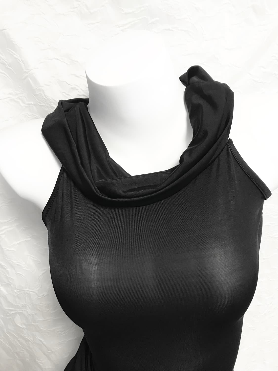 빈티지 갸루 드레이프 코르셋 홀터 원피스 상품이미지5