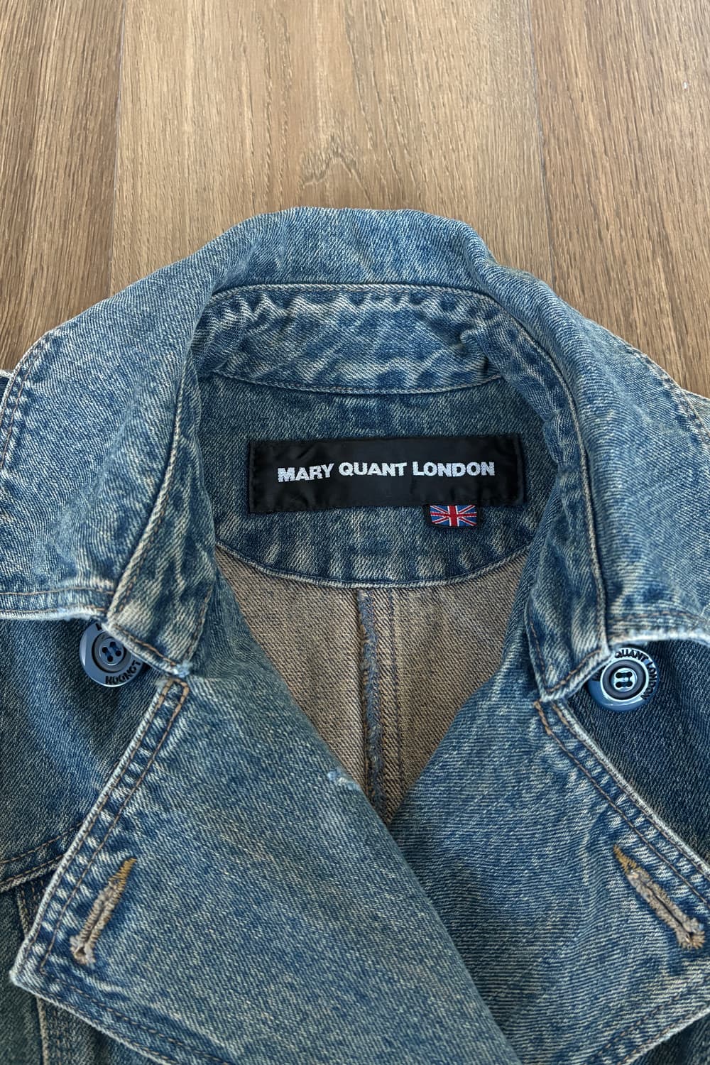 Denim Double Coat 상품이미지5