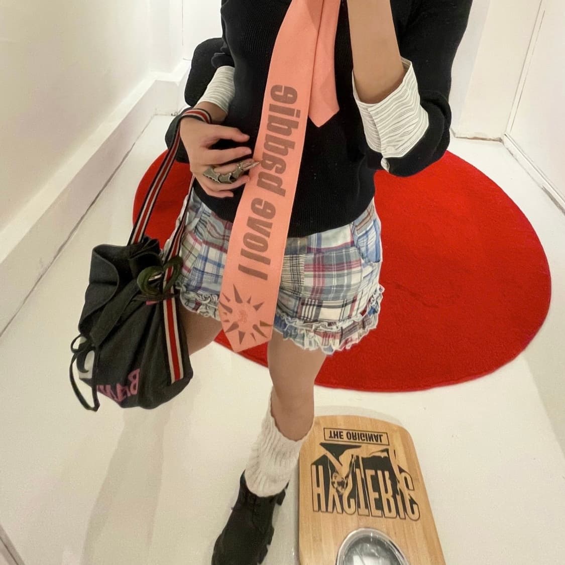 데님 키치 y2k 하이틴 복조리 가방 숄더백 상품이미지4