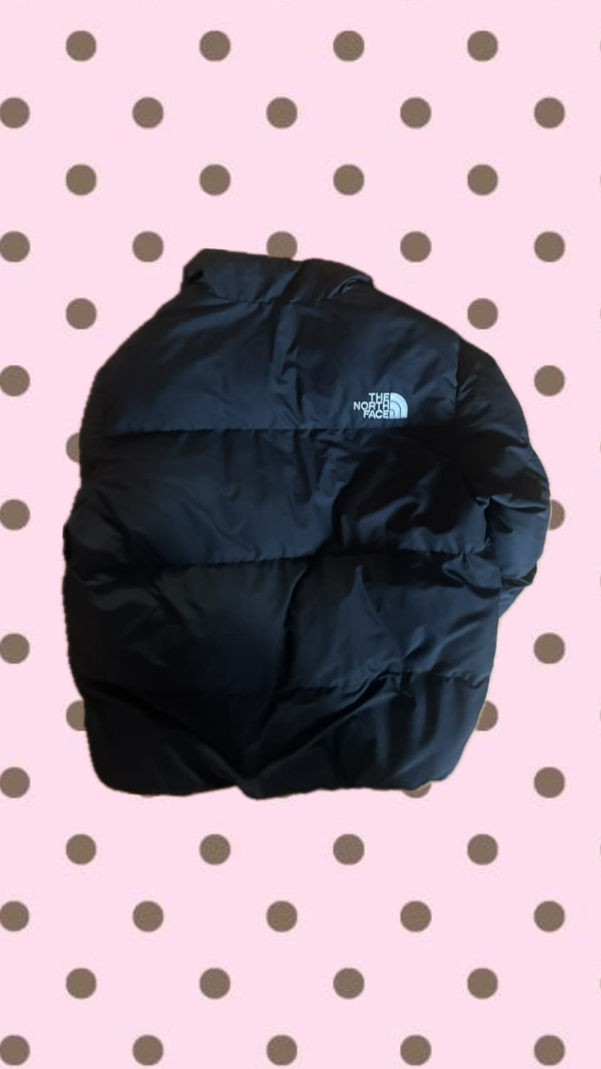 노스페이스 블랙 패딩 상품이미지2