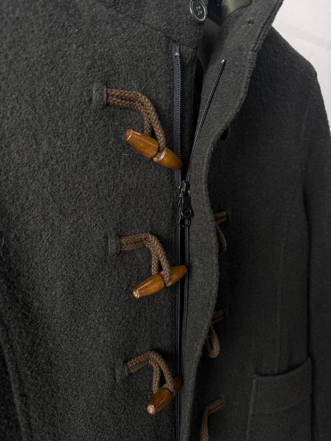 Michel Klein 더플 후드 울 코트 상품이미지3