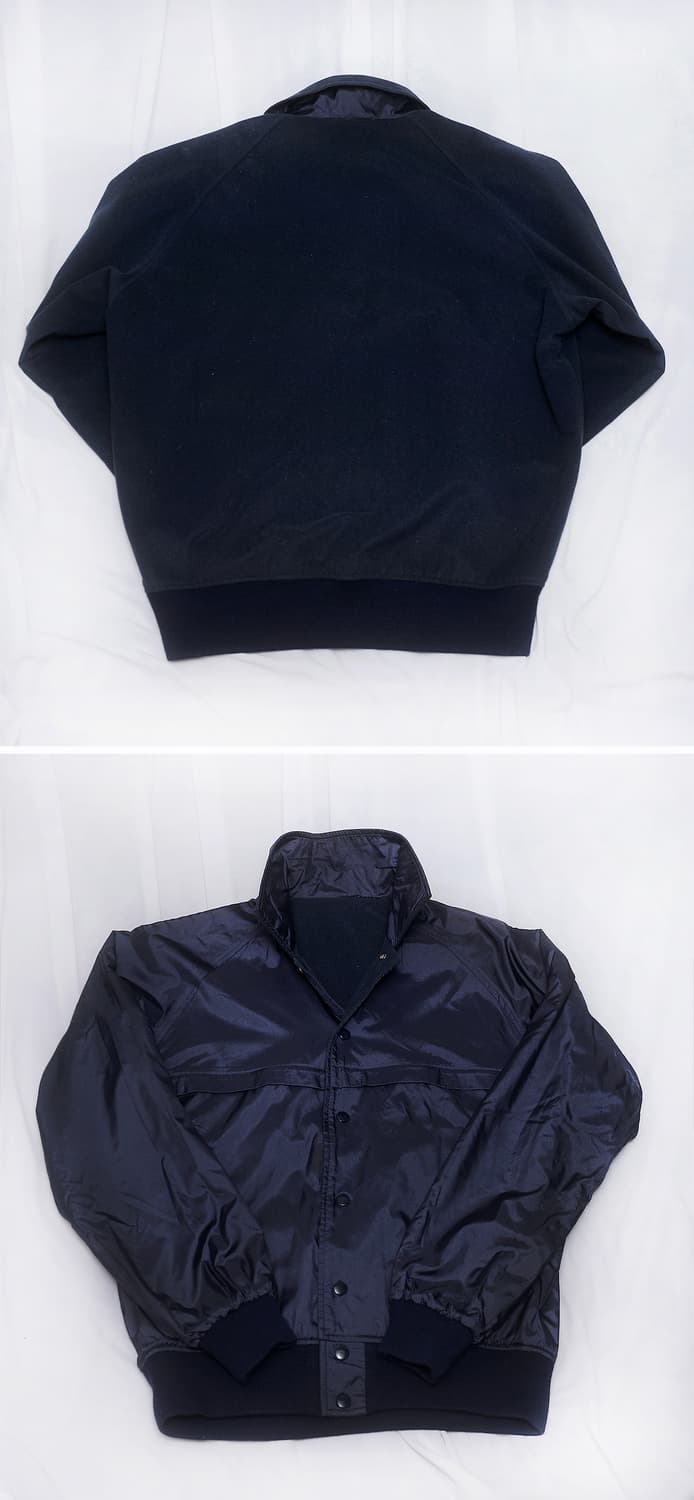 데상트 재팬 오리지널 양면 버튼 울자켓.우븐자켓 (100) 상품이미지3