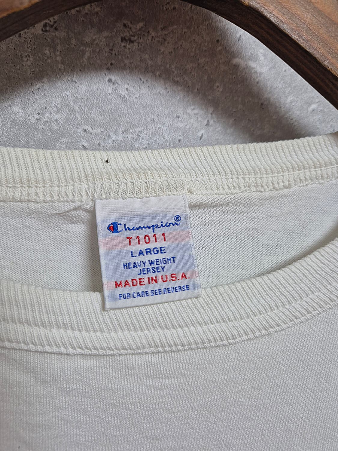 CHAMPION 챔피온 헤비웨이트 코튼 반팔 (Made In U.S.A) 상품이미지5