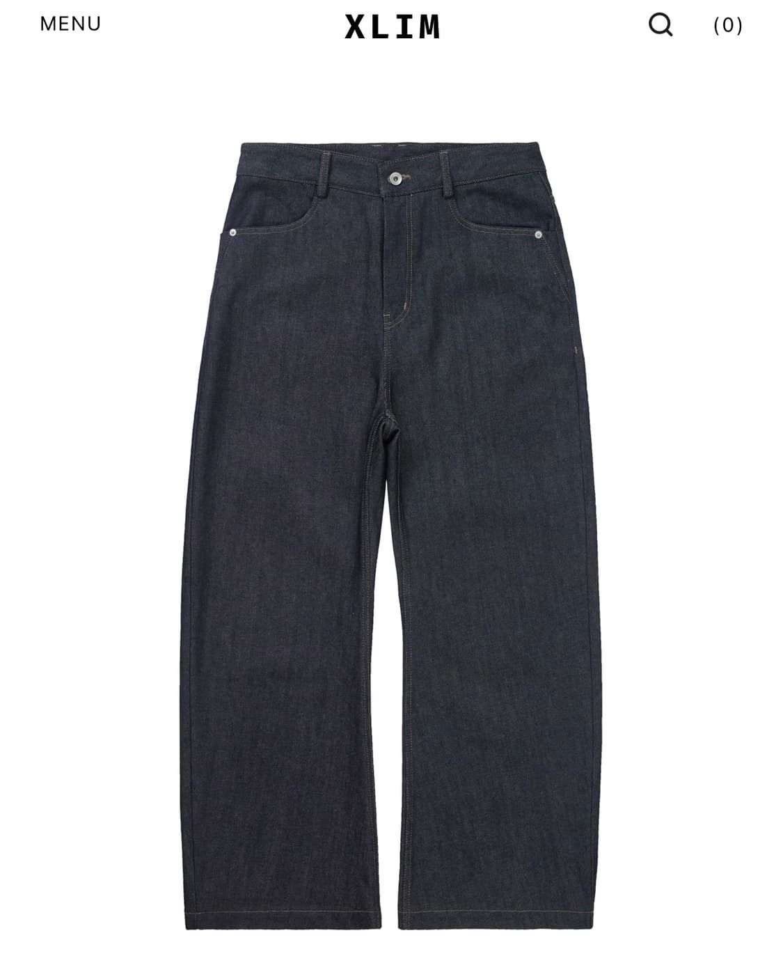 [구매] Xlim 01 TROUSERS_Indigo (M) 상품이미지2