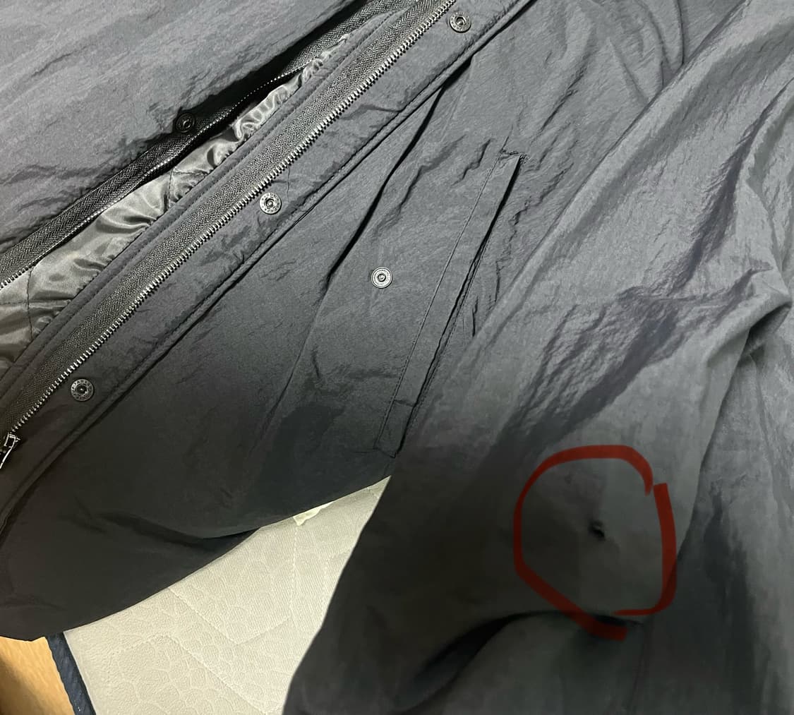 엑스트라오디너리 피쉬테일파카 블랙(L) 상품이미지4