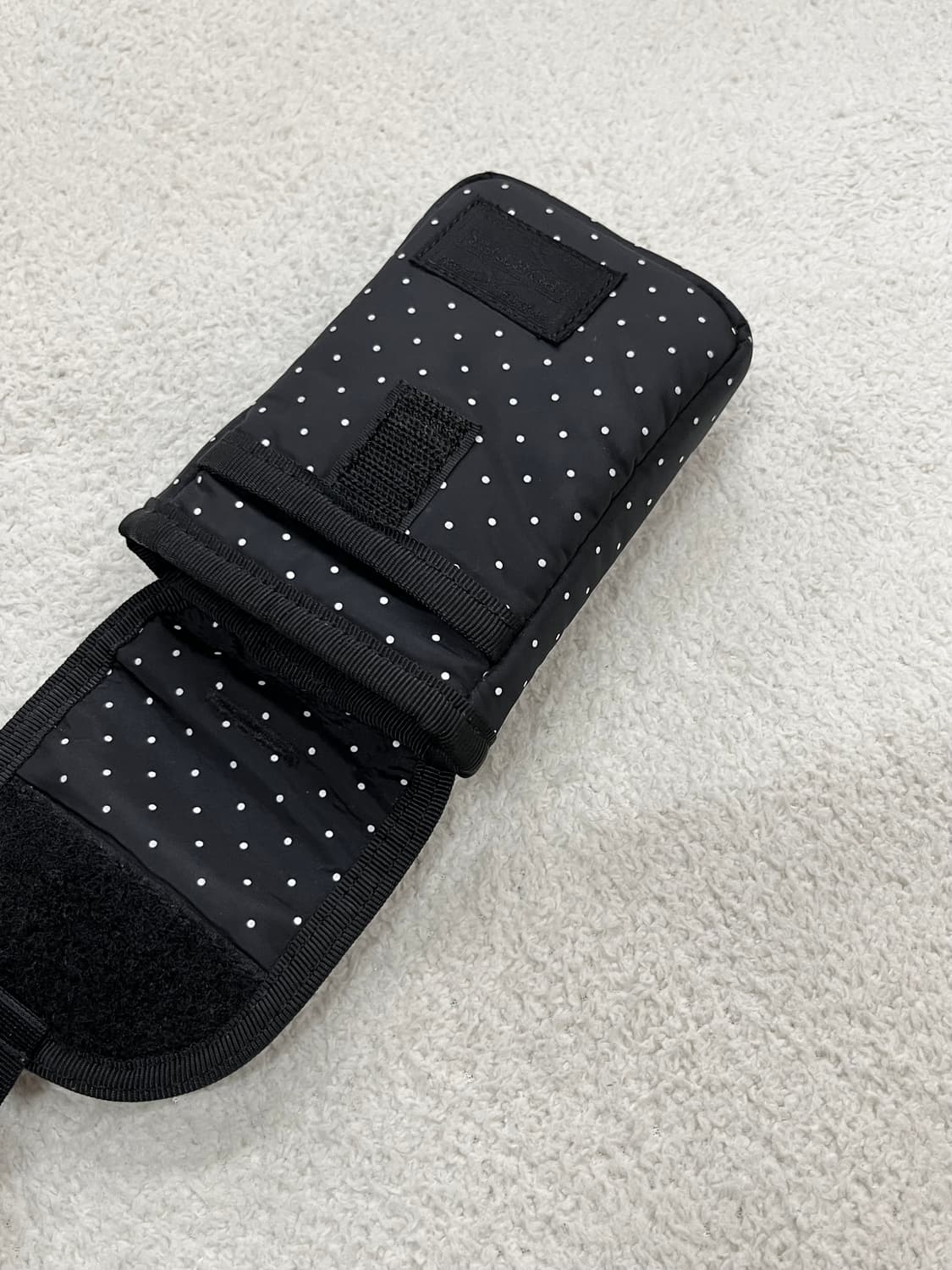 포터 도트 파우치 지갑 블랙 상품이미지7