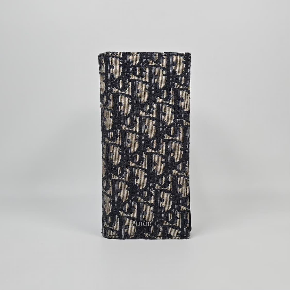 디올 오블리크 자카드 버티컬 장지갑 상품이미지2
