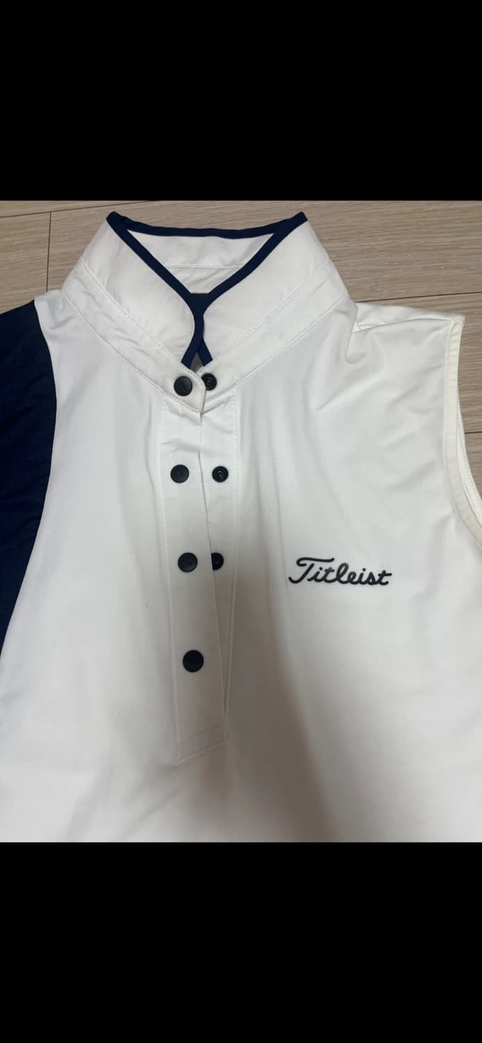 타이틀리스트 골프 민소매 티셔츠 S 상품이미지2