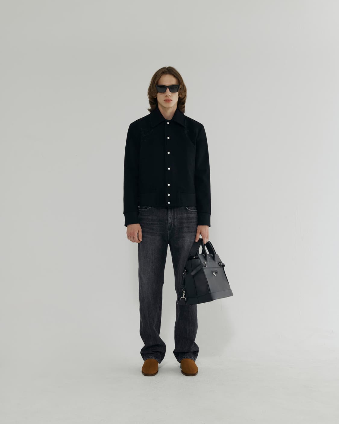 라벨 아카이브 자카드 모터 자켓 2사이즈 상품이미지1