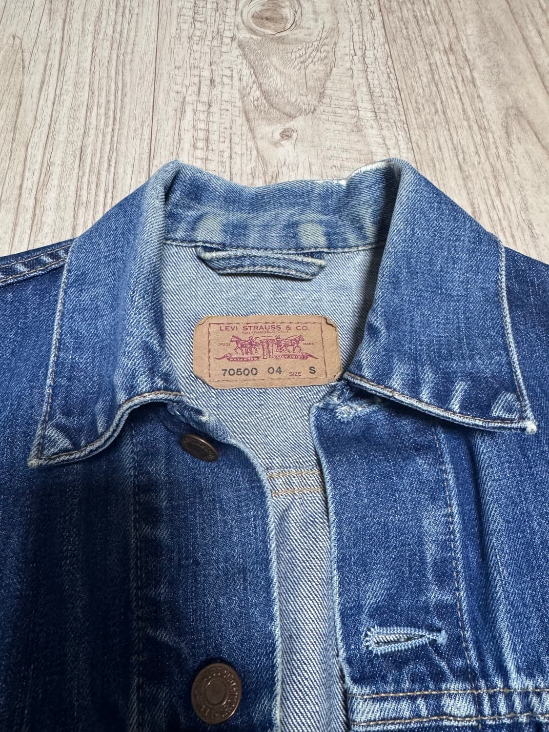 리바이스 청자켓 s사이즈 상품이미지2