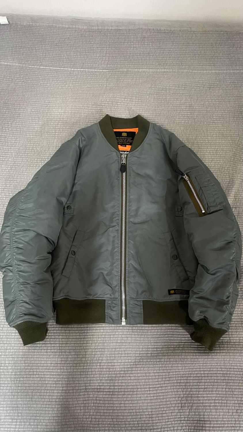 [L] 16AW 네이버후드 MA1 상품이미지1