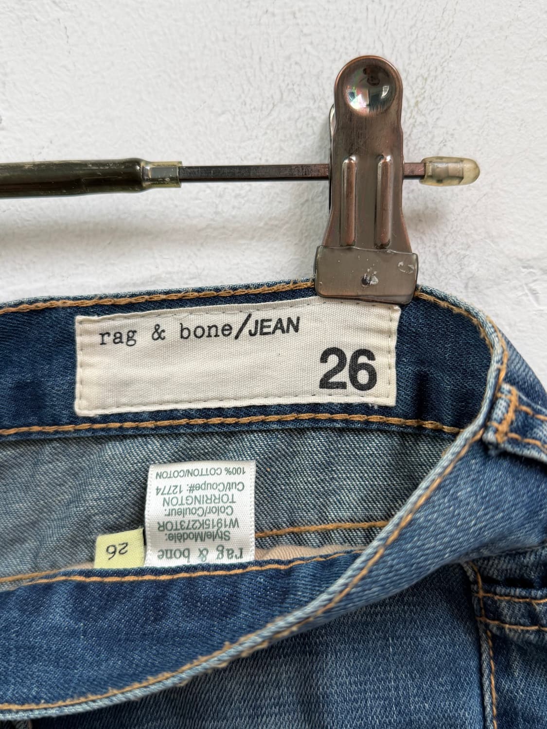 Rag&Bone 래그앤본 데님 컷오프 숏츠 청 반바지 26 상품이미지4
