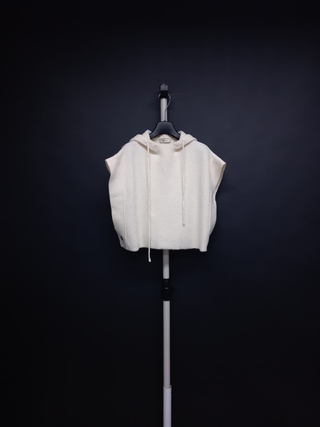 ASANG 아상 캐시미어블랜 후드니트베스트 F 33-77 상품이미지1