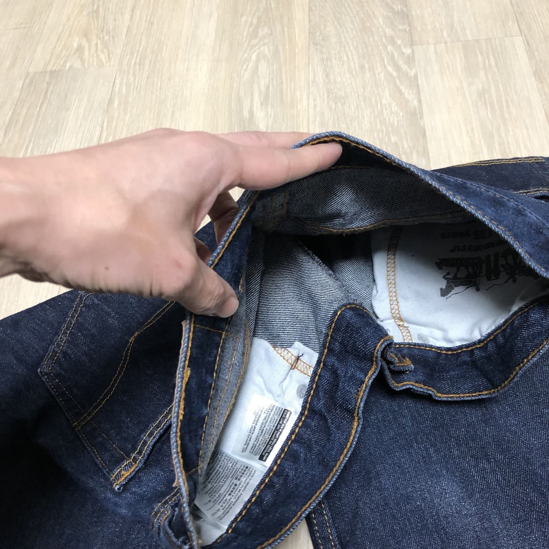 (32) 리바이스 Levi's 550 릴렉스드핏 중청 데님 상품이미지7