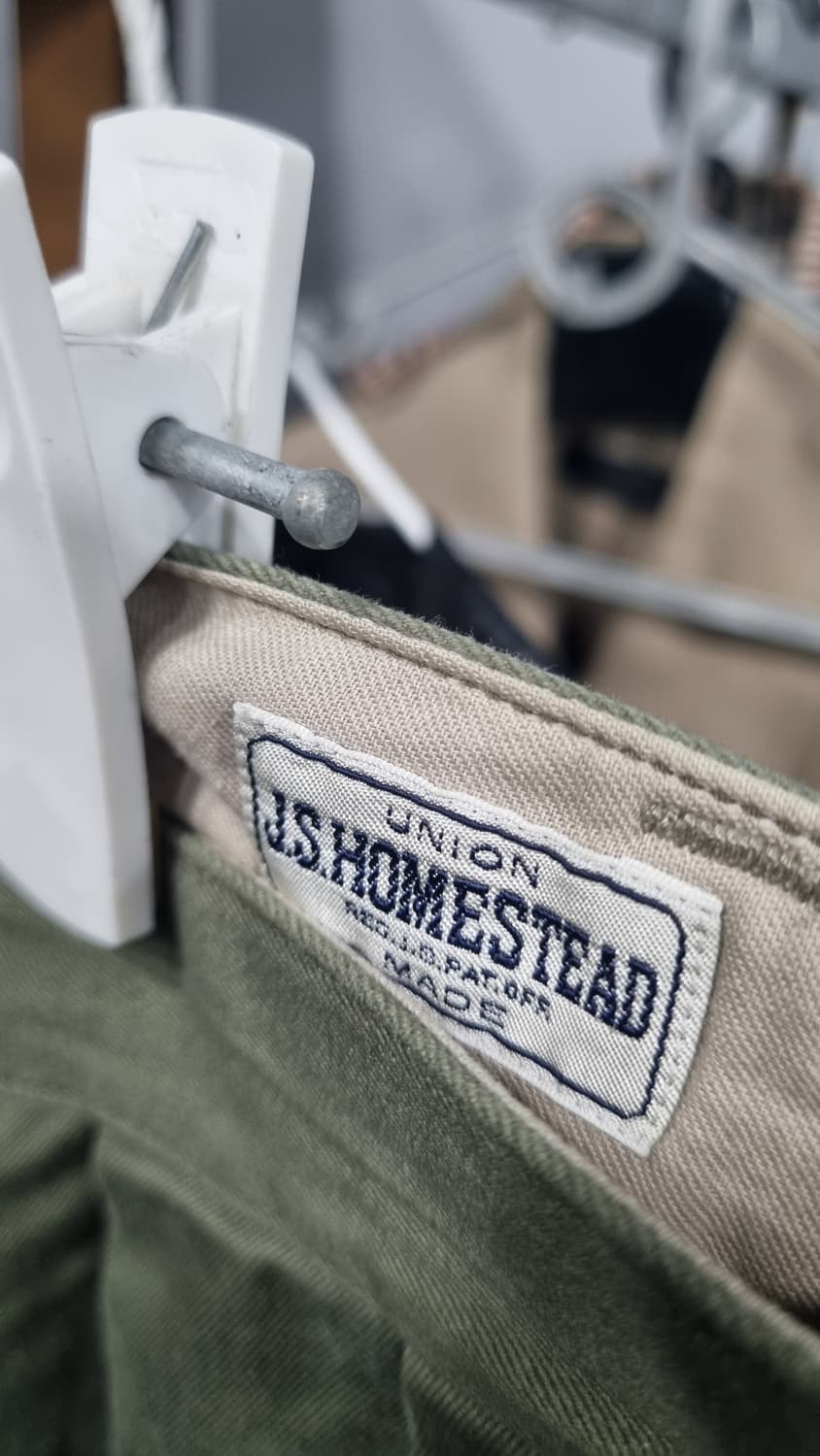 저널스텐다드 일본제조 허리30사이즈 투턱 코튼팬츠 상품이미지2